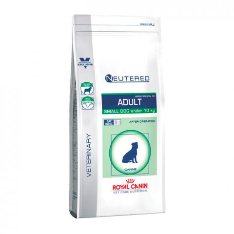 Royal Canin Neutered Adult Small Dog корм сухой для стерилизован. кастрированных собак до 10 кг склонных к избыточному весу образованию зубного налета