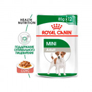 Royal Canin MINI ADULT Полнорационный влажный корм для поддержания прекрасной физической формы собак мелких размеров до 10 кг