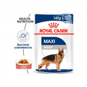 Royal Canin MAXI ADULT Полнорационный влажный корм для взрослых собак крупных размеров от 26 до 44 кг в возрасте c 15 месяцев до 8 лет