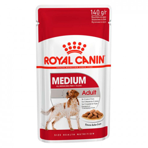 Royal Canin MEDIUM ADULT Полнорационный корм для взрослых собак средних размеров от 11 до 25 кг в возрасте от 12 месяцев до 10 лет