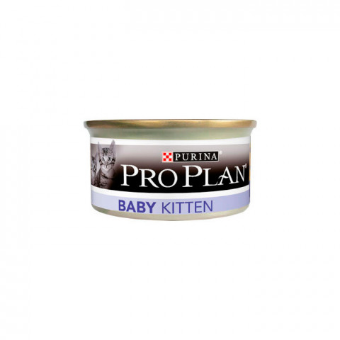 Pro Plan корм консервированный для котят бебимусс курица