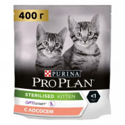 Pro Plan Sterilised Kitten Healthy Start корм сухой для стерилизованных котят от 3 до 12 месяцев, с высоким содержанием лосося