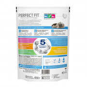 PERFECT FIT корм сухой для взрослых кошек для красивой шерсти и здоровой кожи с индейкой