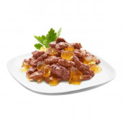 Sheba корм консервированный для взрослых кошек курица ломтики в желе