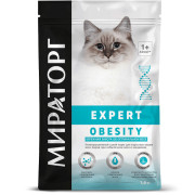 Winner Мираторг Expert Obesity Корм сухой полнорационный для взрослых кошек всех пород бережная забота об оптимальном вес