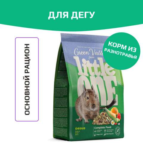 Little One Зеленая долина корм из разнотравья для дегу