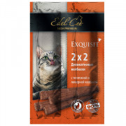 Edel Cat Лакомство для кошек Колбаски-мини с телятиной и ливерной колбасой 4шт