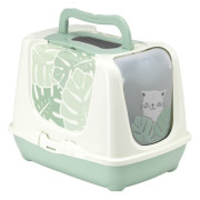 Moderna Туалет-домик с угольным фильтром Trendy Cat - Райский Сад, 57.4x44.8x42.7см