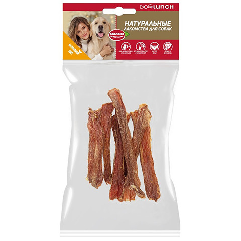 DogLunch Лакомство для собак Пищевод говяжий