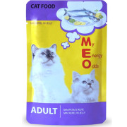 Me-O пауч для кошек Макрель в желе