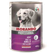 Morando Professional Adult корм консервированный для собак, паштет с бараниной