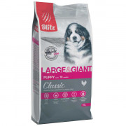 Blitz Puppy Large & Giant корм сухой для щенков крупных и гигантских пород с курицей и рисом