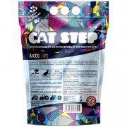 Cat Step Arctic Art впитывающий силикагелевый наполнитель для кошачьего туалета
