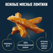 Влажный корм Felix Мясные ломтики для взрослых кошек, с курицей