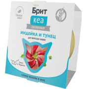 Брит КЕА влажный корм для взрослых кошек, индейка и тунец в желе
