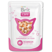 Brit Сare суперпремиальный корм консервированный для кошек, морской лещ
