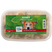 TiTBiT лакомство для собак Ракушки говяжьи, для поощрения, для чистки зубов
