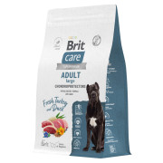 Brit Care Dog Adult Large Chondroprotectors корм сухой для собак крупных пород, поддержка суставов, с индейкой и уткой