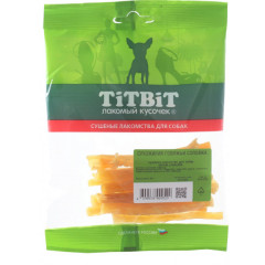 TiTBiT лакомство для собак Сухожилия говяжьи, соломка, для чистки зубов, для поощрения