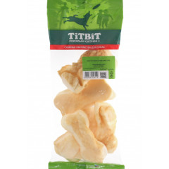 TiTBiT лакомство для собак Косточка слоеная, для чистки зубов, для поощрения