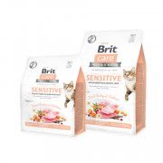 Brit Care GF Sensitive корм беззерновой для кошек с чувствительным пищеварением