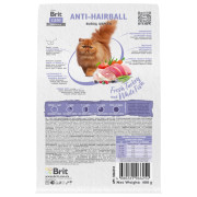 Brit Care Cat Anti-Hairball корм сухой для кошек, вывод шерсти, с белой рыбой и индейкой