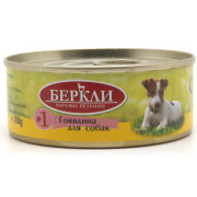 Berkly-Dog консервы для щенков и собак всех пород говядина