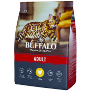 Mr.Buffalo ADULT корм сухой для взрослых кошек, курица
