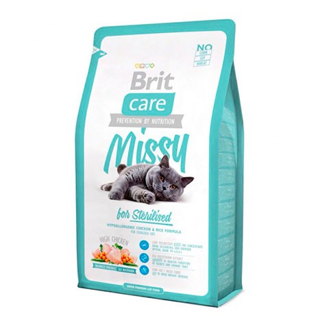 Brit Care Cat Missy for Sterilised для стерилизованных животных