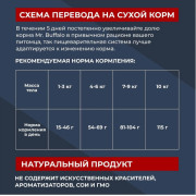 Mr.Buffalo SENSITIVE ADULT корм сухой для взрослых кошек с чувствительным пищеварением или привередливых в еде, индейка