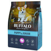 Mr.Buffalo PUPPY & JUNIOR корм сухой для щенков и юниоров с чувствительным пищеварением, индейка