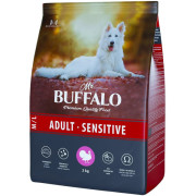 Mr.Buffalo ADULT MEDIUM & LARGE SENSITIVE корм сухой для взрослых собак средних и крупных пород с чувствительным пищеварением, индейка