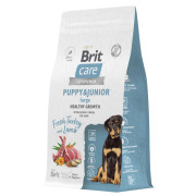 Brit Care Dog Adult Puppy&Junior Large Healthy Growth корм сухой для щенков крупных пород, беременных и кормящих собак, здоровый рост и развитие, с индейкой и ягненком