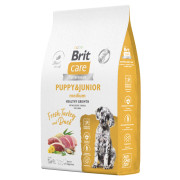 Brit Care Dog Puppy&Junior Medium Healthy Growth корм сухой для щенков и молодых собак средних пород, здоровый рост и развитие, с индейкой и уткой