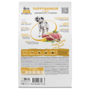 Brit Care Dog Puppy&Junior Medium Healthy Growth корм сухой для щенков и молодых собак средних пород, здоровый рост и развитие, с индейкой и уткой