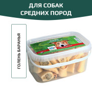 TiTBiT лакомство для собак средних пород, голень баранья, для чистки зубов, для поощрения