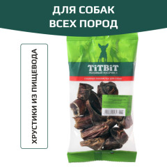 TiTBiT лакомство для собак Хрустики из пищевода, для чистки зубов, для поощрения