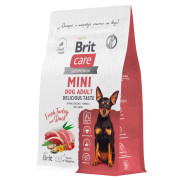 Brit Care Adult Dog Small Delicious Taste корм сухой для собак мелких пород, привередливых ко вкусу корма, с индейкой и уткой