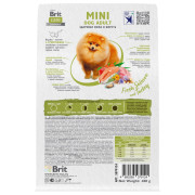 Brit Care Dog Adult Small Healthy Skin&Shiny Coat корм сухой для собак мелких пород, здоровая кожа и шерсть, с индейкой и лососем
