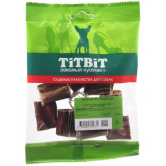 TiTBiT лакомство для собак Колечки из пищевода, для чистки зубов, для поощрения