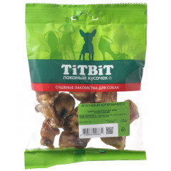 TiTBiT лакомство для собак Хрустики из корня бычьего, для чистки зубов, для поощрения