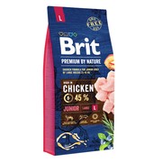 Brit Premium Dog Puppy and Junior Large and Giant с курицей для щенков и молодых собак крупных пород