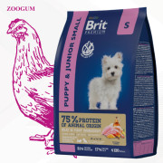 Brit Premium Dog Puppy and Junior Small корм сухой для щенков мелких пород, курица