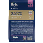 Brit Premium Dog Puppy and Junior Small корм сухой для щенков мелких пород, курица
