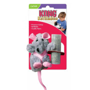 Kong Игрушка для кошек Крыса плюш с тубом кошачьей мяты