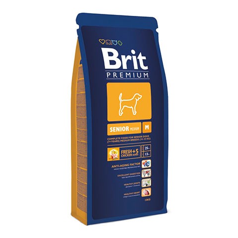 Brit Premium Senior М для пожилых собак средних пород