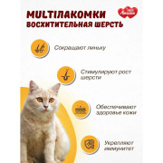 MultiЛакомки лакомство Восхитительная шерсть для кошек
