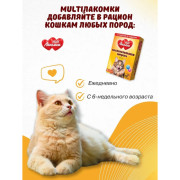 MultiЛакомки лакомство Восхитительная шерсть для кошек