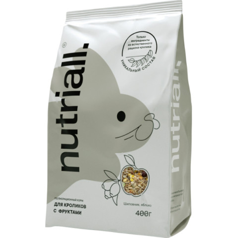 Nutriall Полнорационный корм для кроликов с фруктами