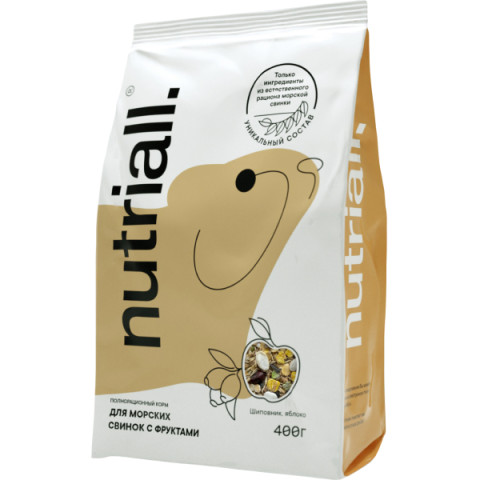 Nutriall Полнорационный корм для морских свинок с фруктами